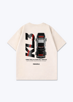 KL3 DTM Oversized Shirt - Beige Back (Designed)