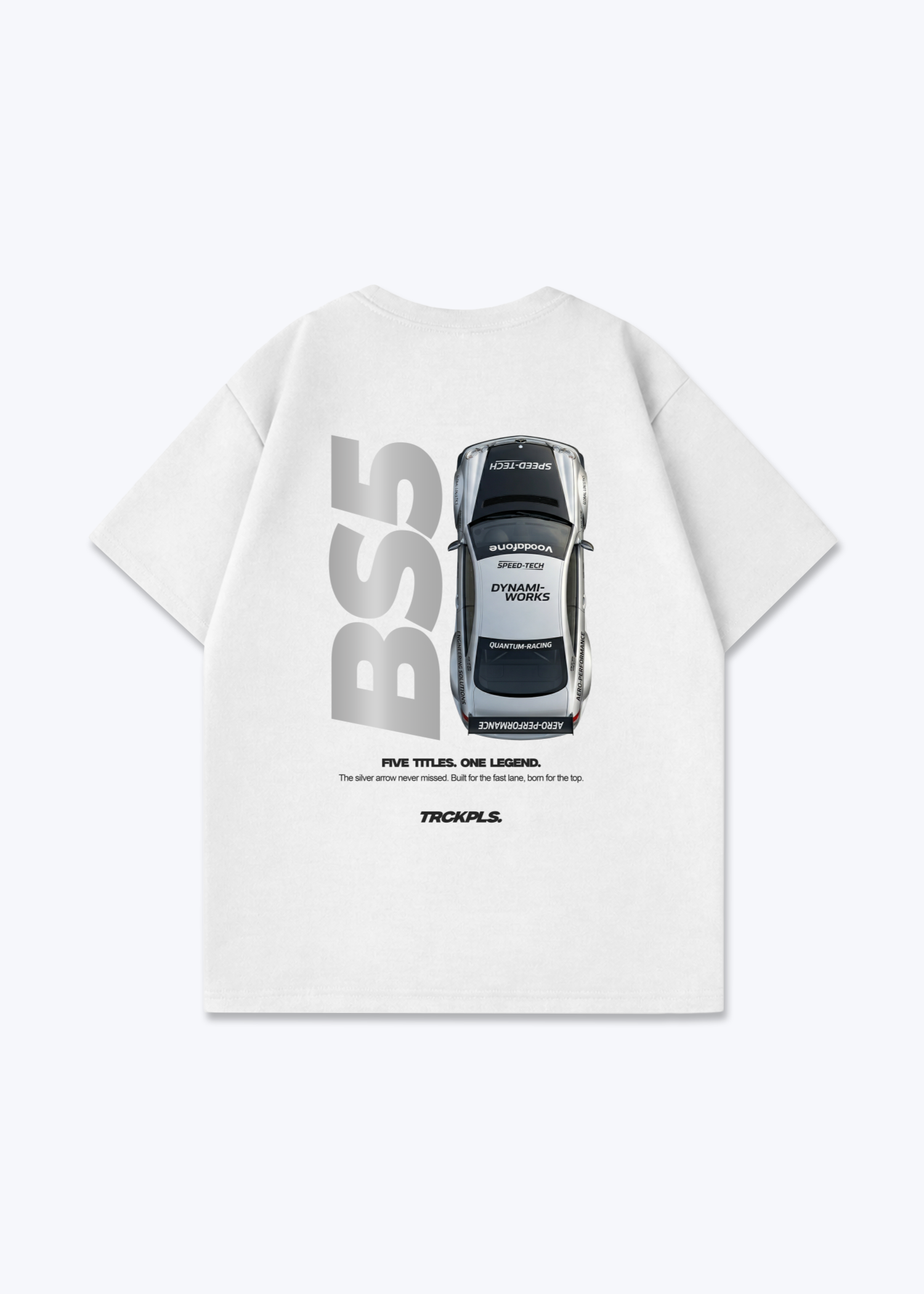 BS5 DTM Oversized Shirt - White Back (Designed)