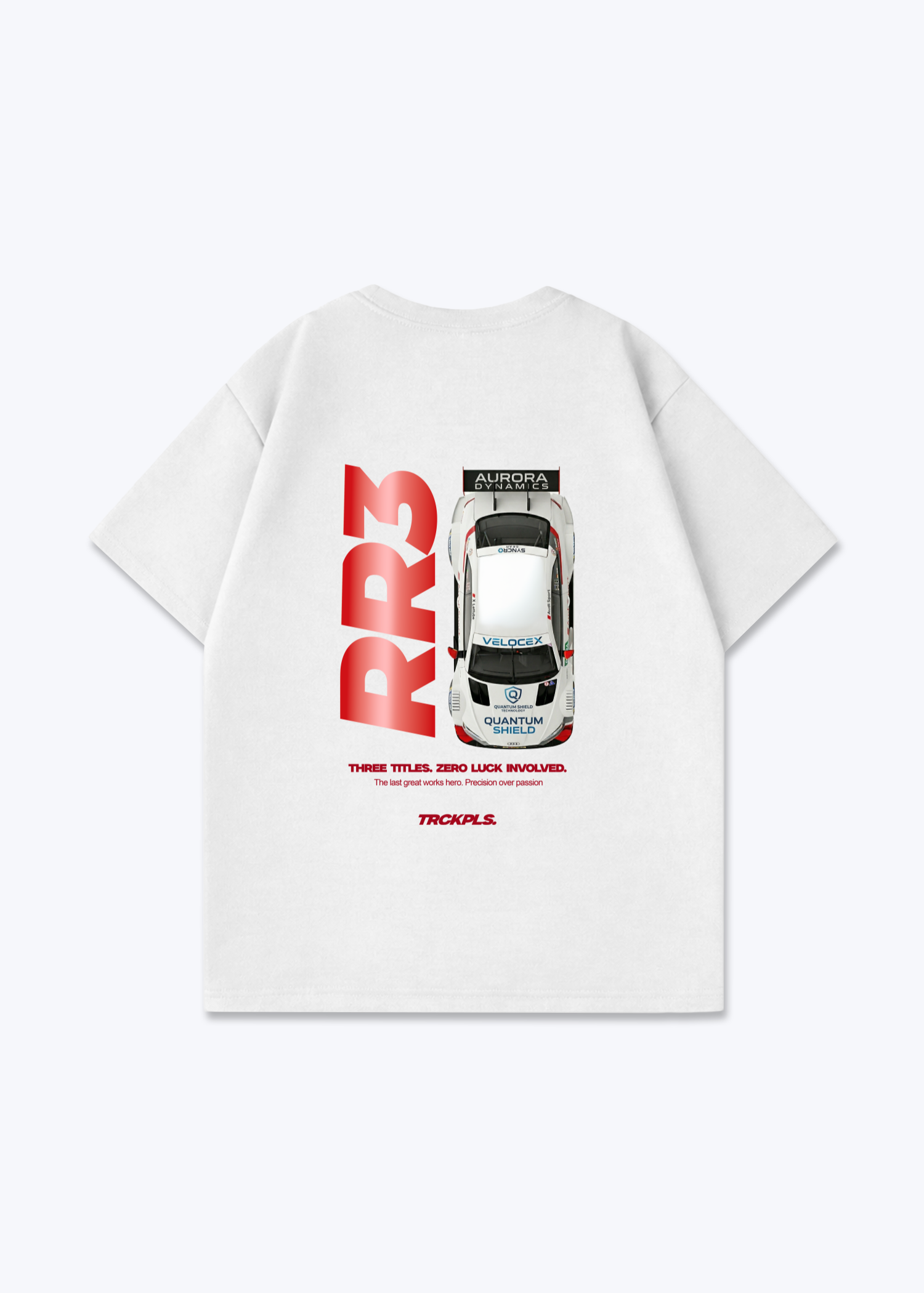 RR3 DTM Oversized Shirt - White Back (Designed)