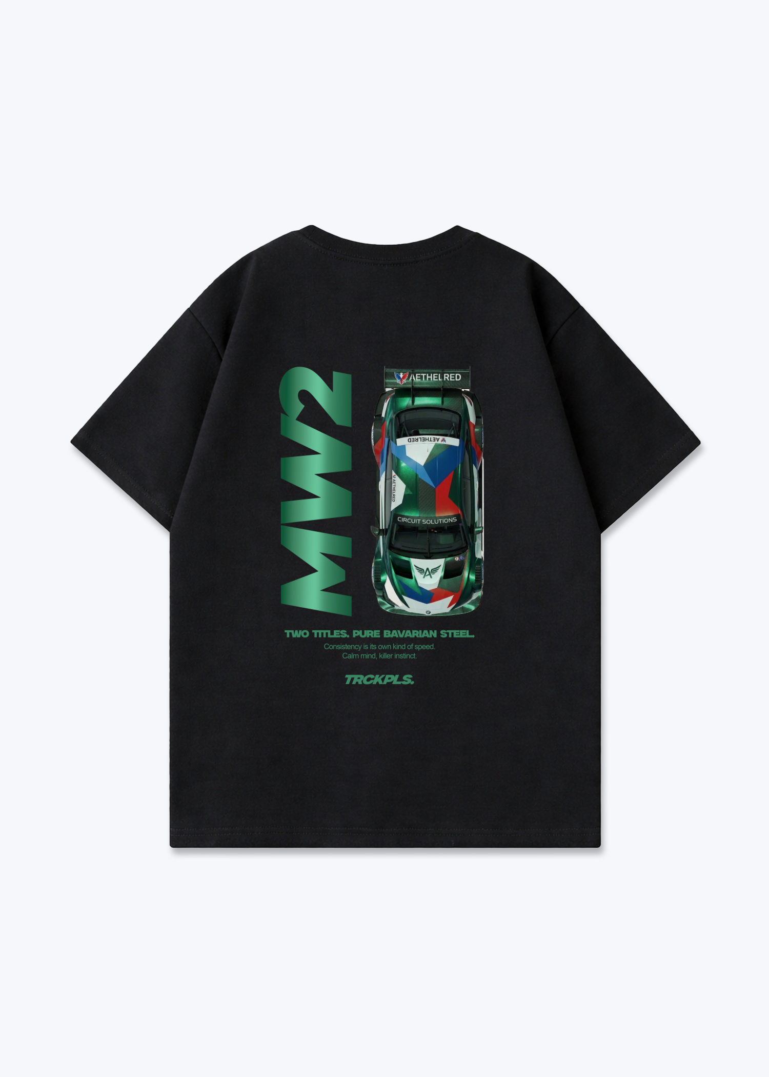 MW2 DTM Oversized Shirt - Black Back (Designed)