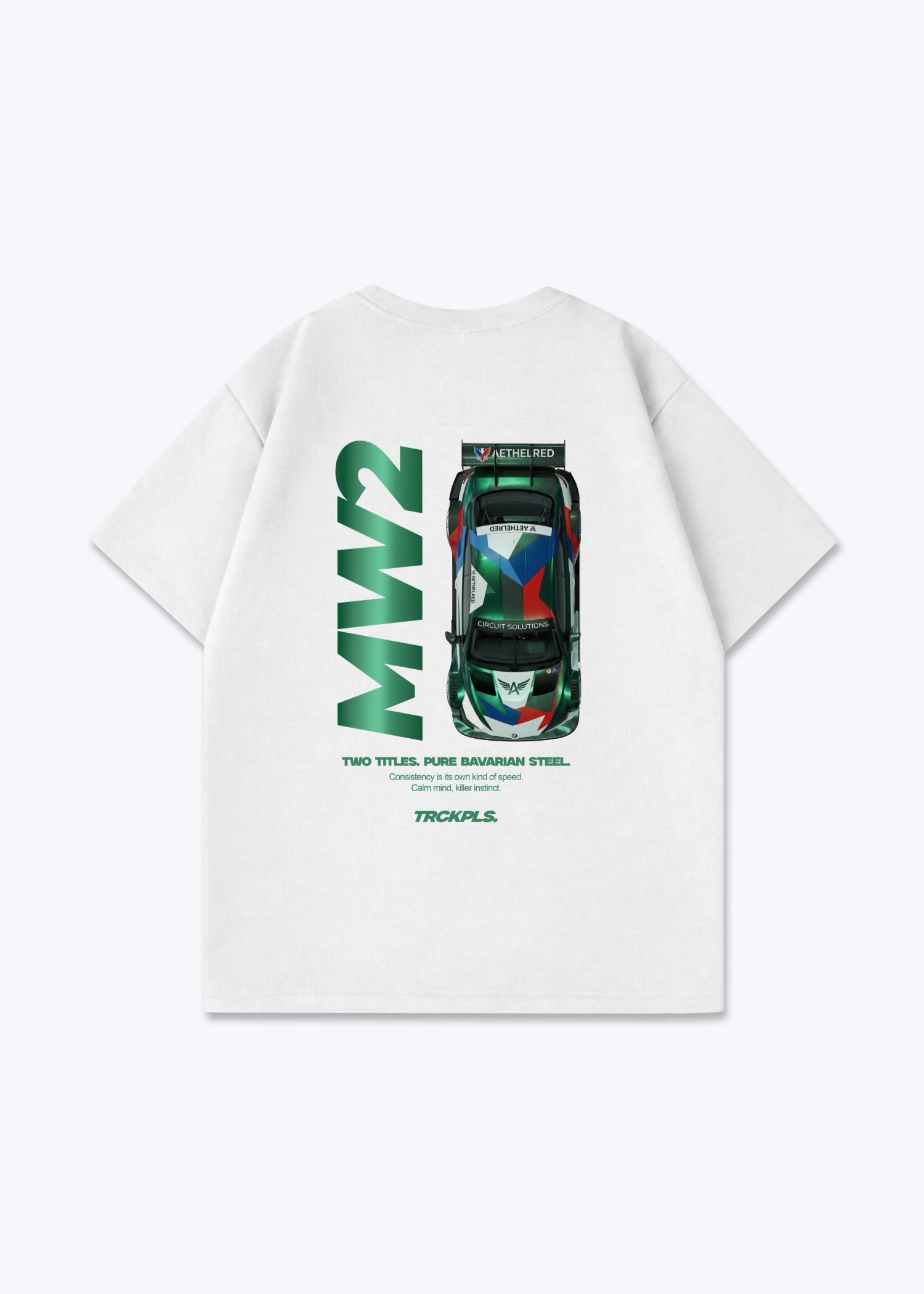 MW2 DTM Oversized Shirt - White Back (Designed)