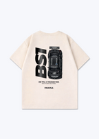 BS1 DTM Oversized Shirt - Beige Back (Designed)