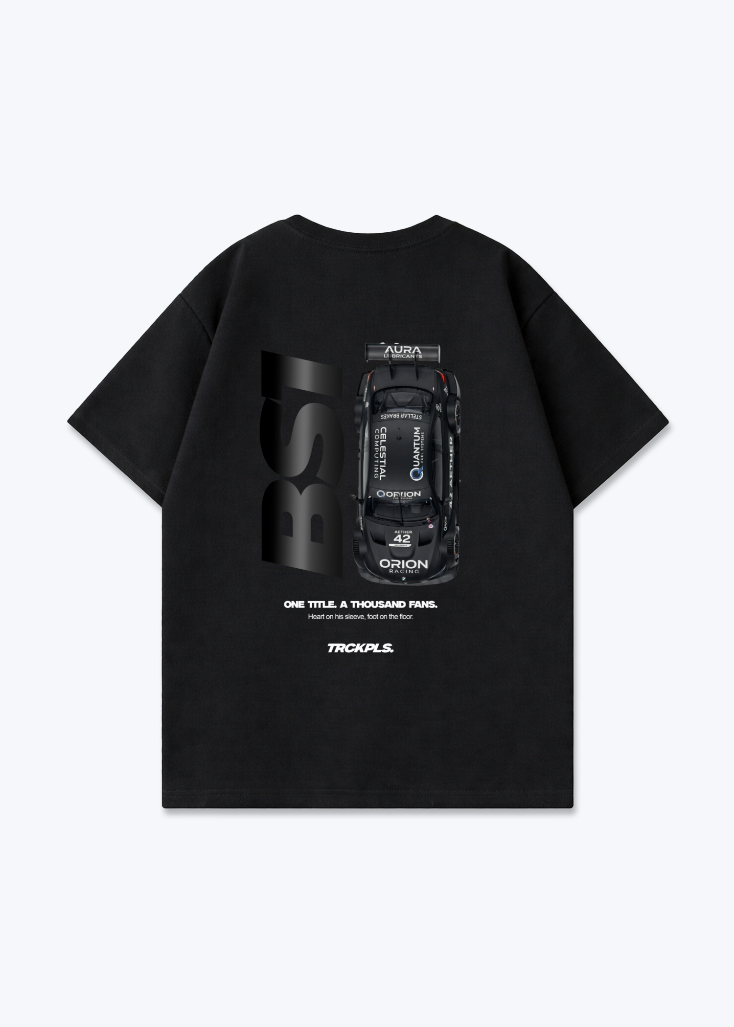 BS1 DTM Oversized Shirt - Black Back (Designed)