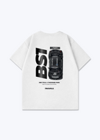 BS1 DTM Oversized Shirt - White Back (Designed)