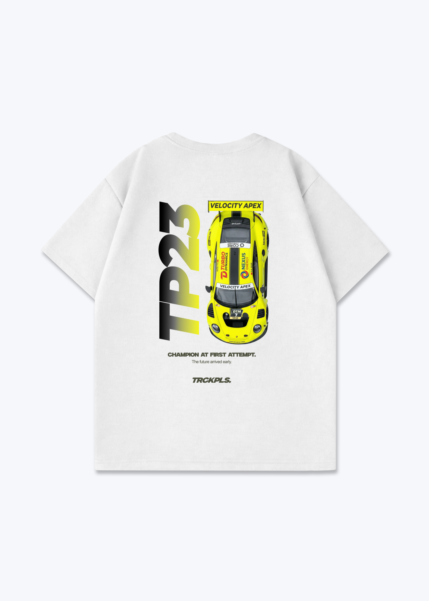 TP23 DTM Oversized Shirt - White Back (Designed)