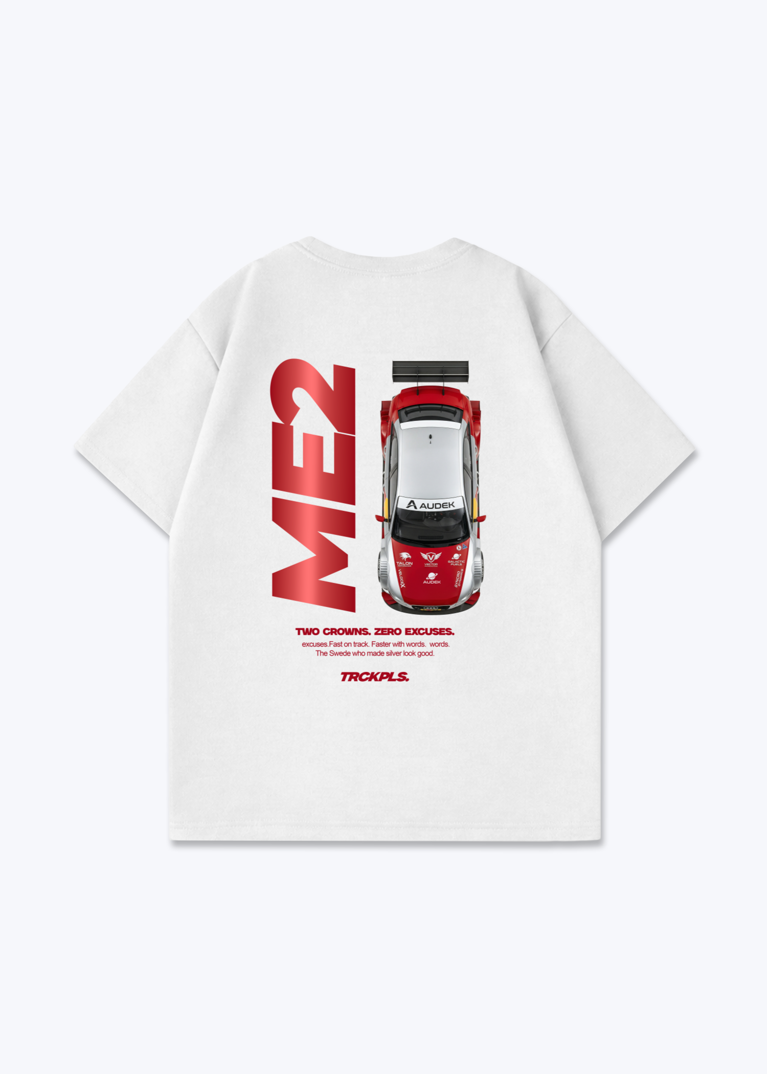 ME2 DTM Oversized Shirt - White Back (Designed)