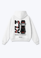 KL3 Oversized Hoodie - White Back (Designed)