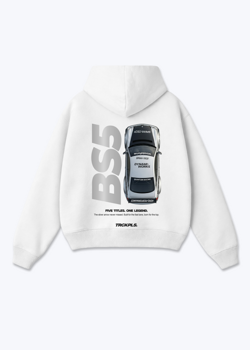 BS5 DTM Oversized Hoodie - White Back (Designed)