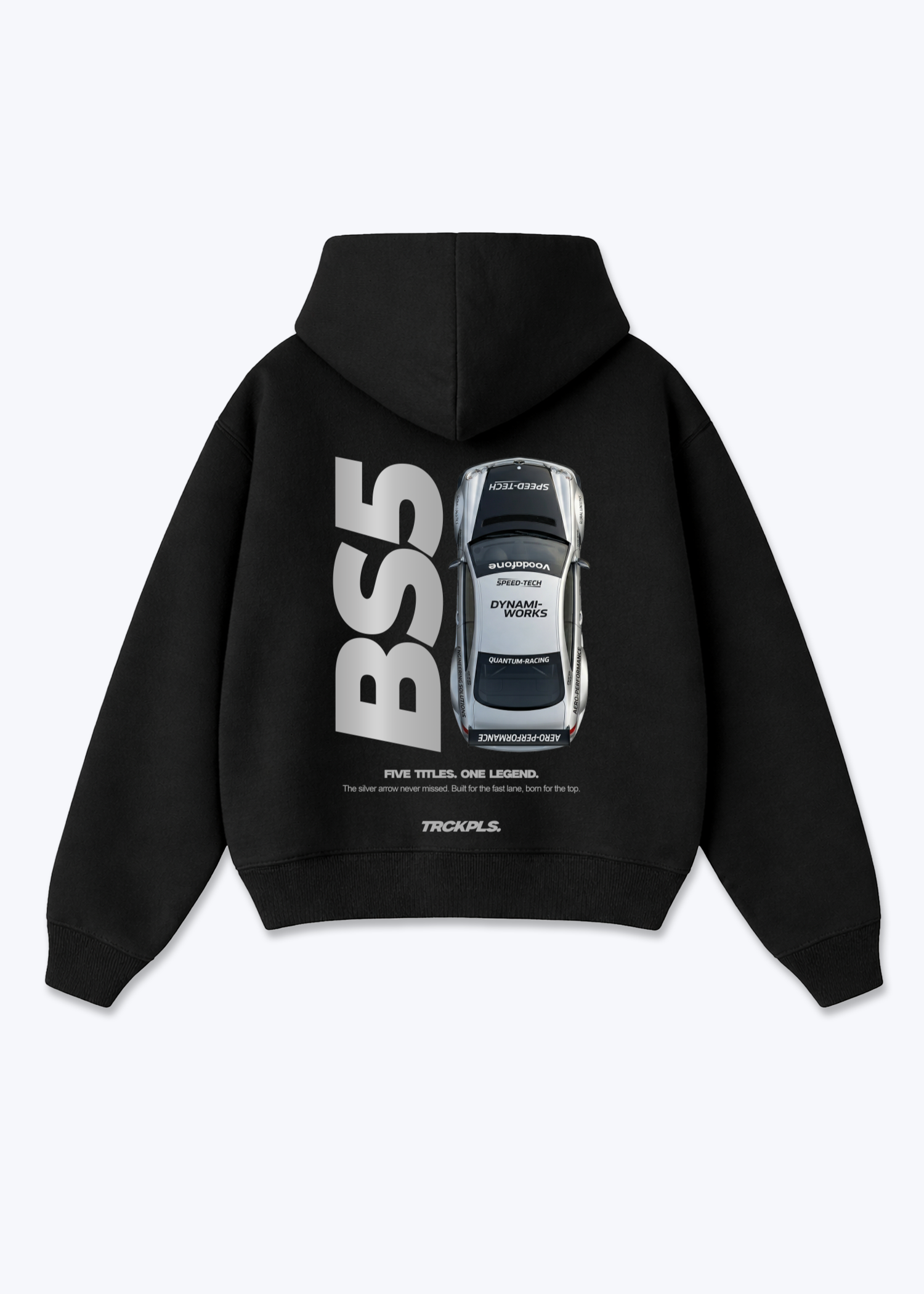 BS5 DTM Oversized Hoodie - Black Back (Designed)