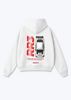 RR3 DTM Oversized Hoodie - White Back (Designed)