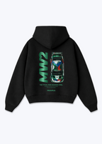 MW2 DTM Oversized Hoodie - Black Back (Designed)