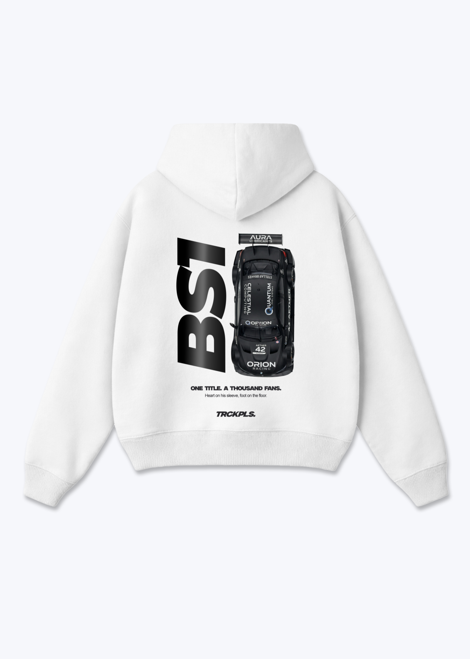 BS1 DTM Oversized Hoodie - White Back (Designed)