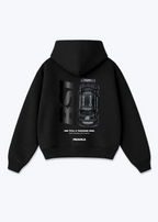 BS1 DTM Oversized Hoodie - Black Back (Designed)