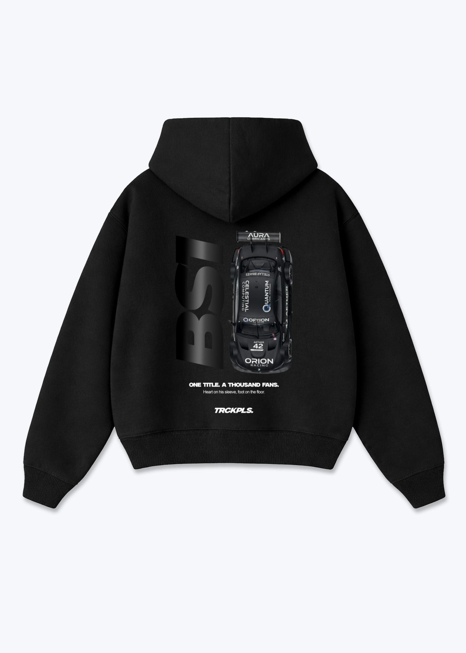 BS1 DTM Oversized Hoodie - Black Back (Designed)