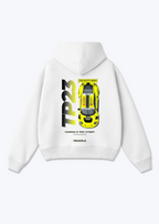 TP23 DTM Oversized Hoodie - White Back (Designed)