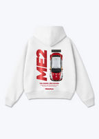 ME2 DTM Oversized Hoodie - White Back (Designed)