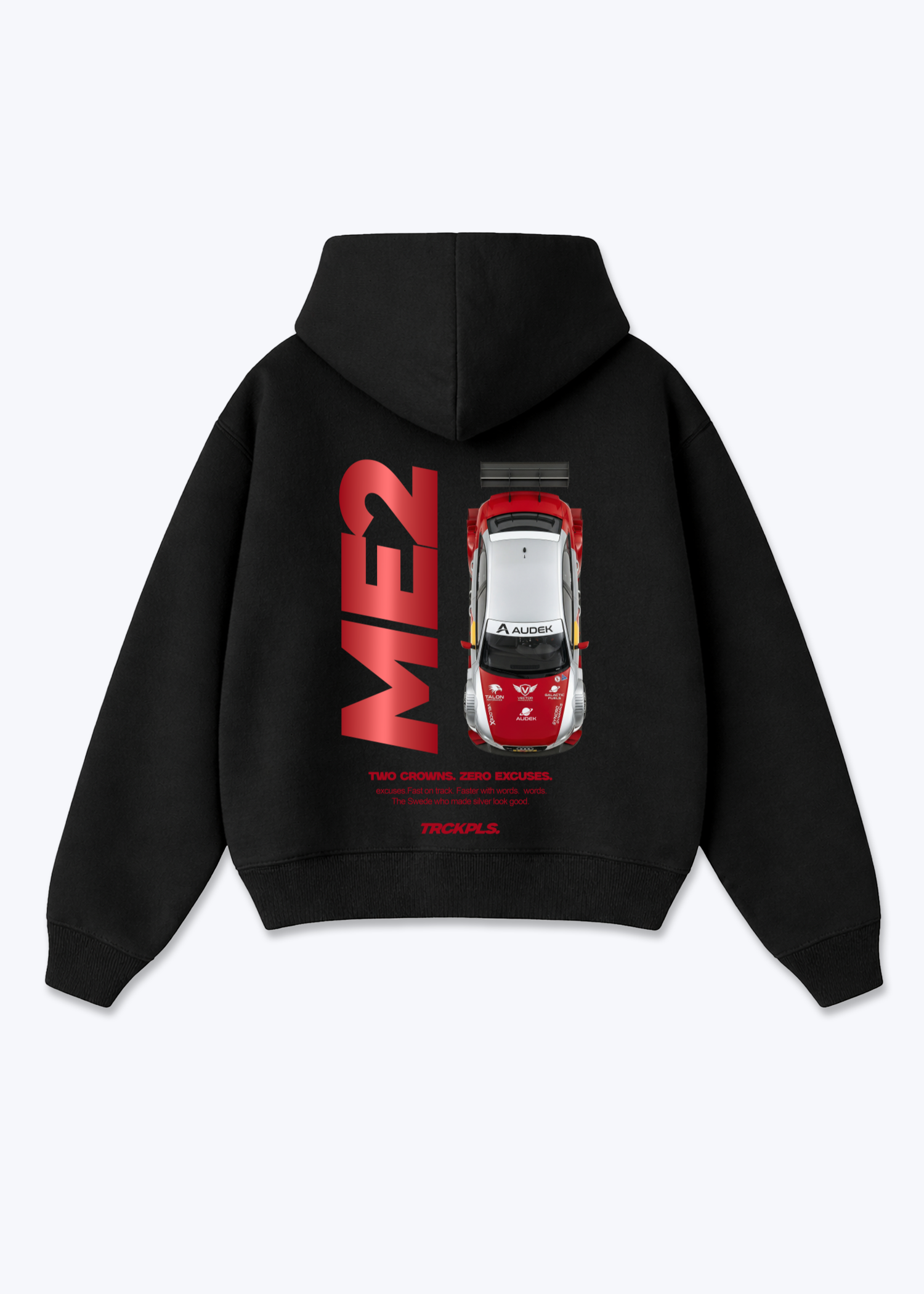 ME2 DTM Oversized Hoodie - Black Back (Designed)