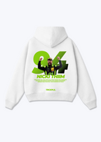 Nick Thiim Oversized Hoodie - White Back (Designed)