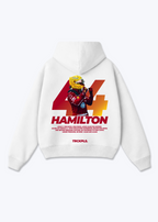 Hamilton 44 Oversized Hoodie - White Back (Designed)