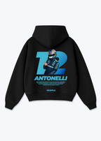 Antonelli 12 Oversized Hoodie - Black Back (Designed)