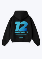 Antonelli 12 Oversized Hoodie - Black Back (Designed)