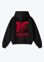 Leclerc 16 Oversized Hoodie - Black Back (Designed)