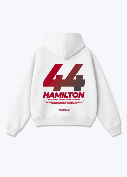 44 Hamilton Oversized Hoodie - White Back (Designed)