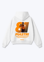 Piastri 81 Oversized Hoodie - White Back (Designed)