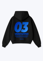 Verstappen Oversized Hoodie - Black Back (Designed)