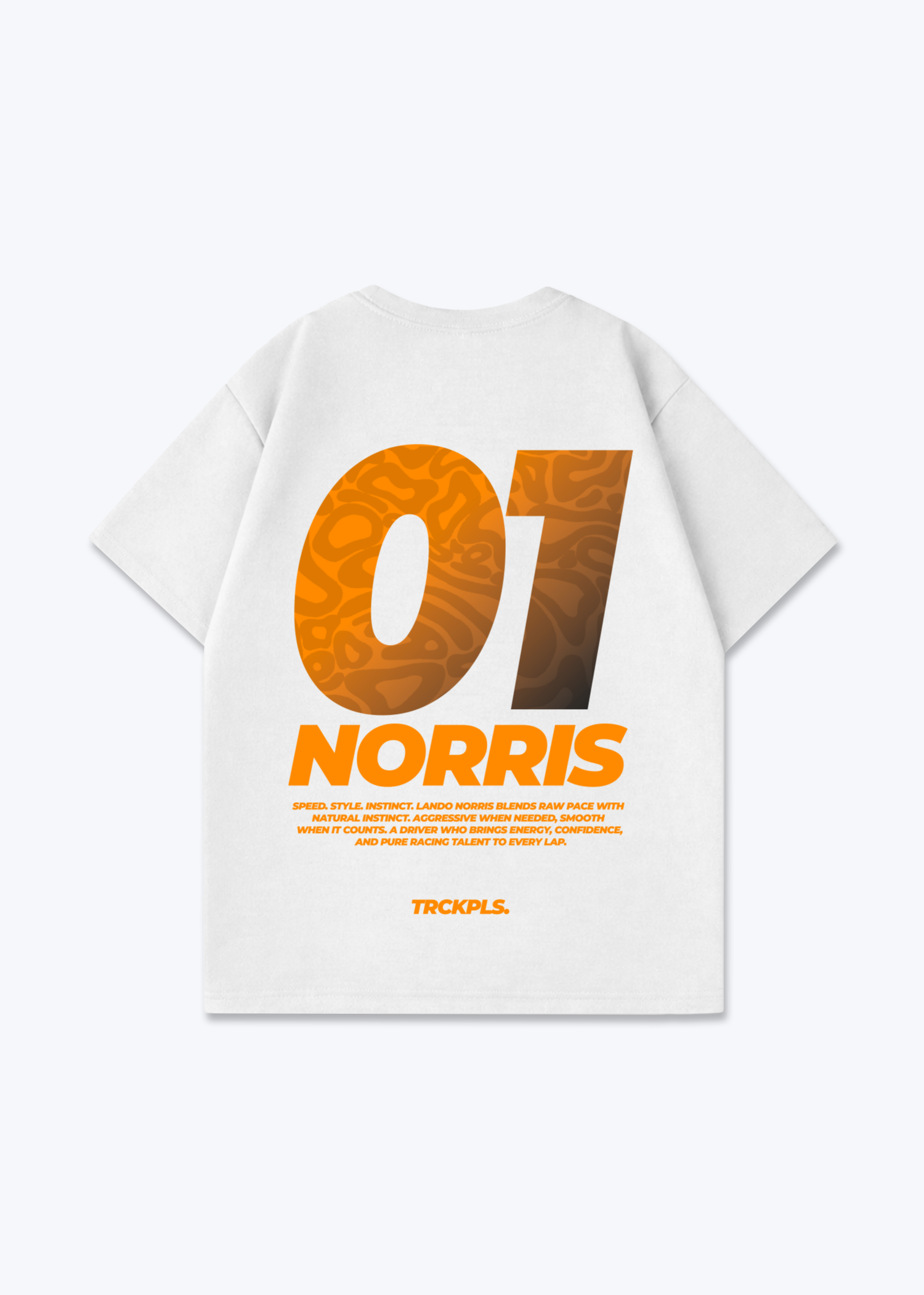 Norris Oversized Shirt - White Back (Designed)