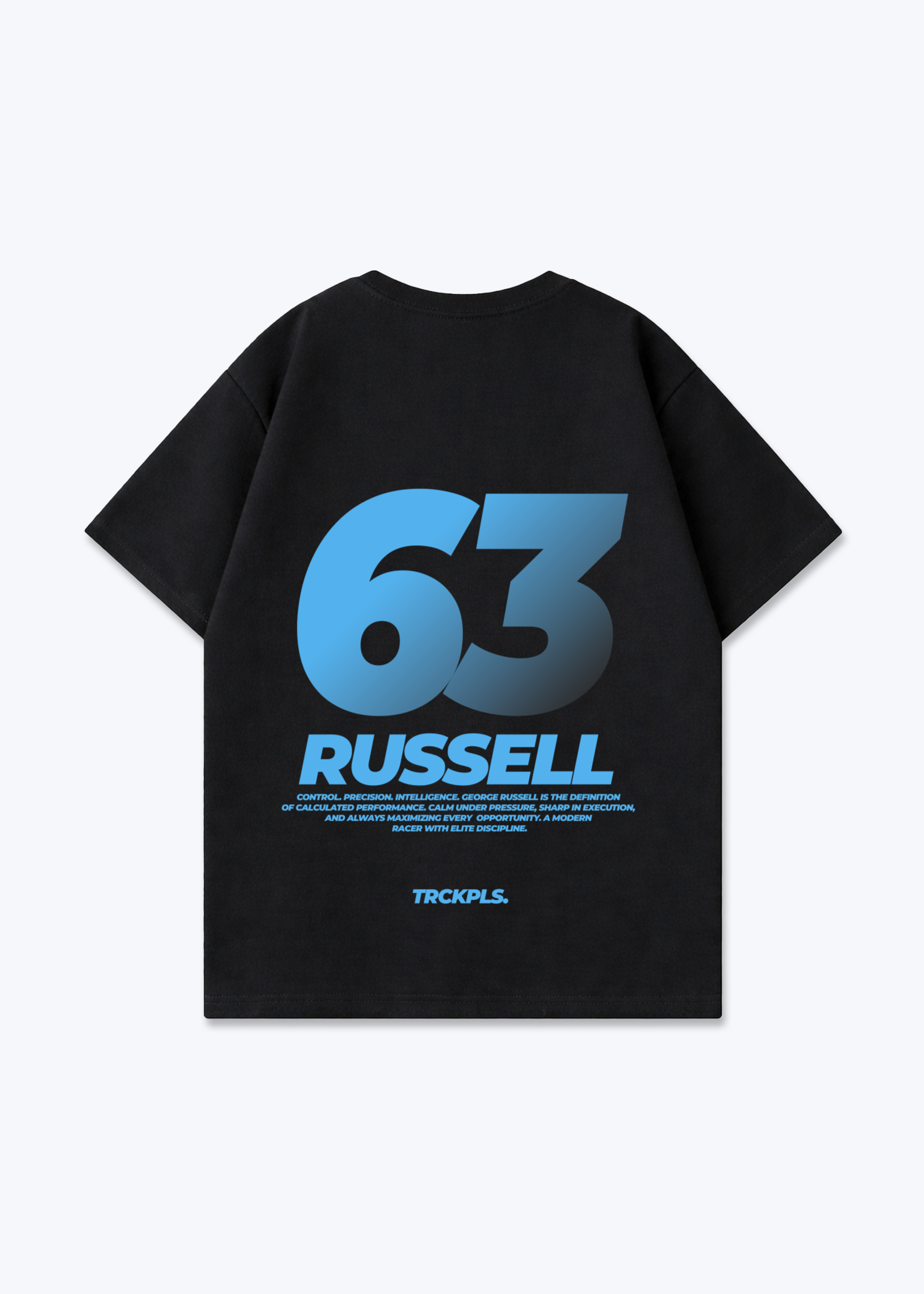 Russell Oversized Shirt - Black Back (Designed)