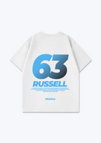 Russell Oversized Shirt - White Back (Designed)