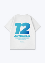 Antonelli Oversized Shirt - White Back (Designed)