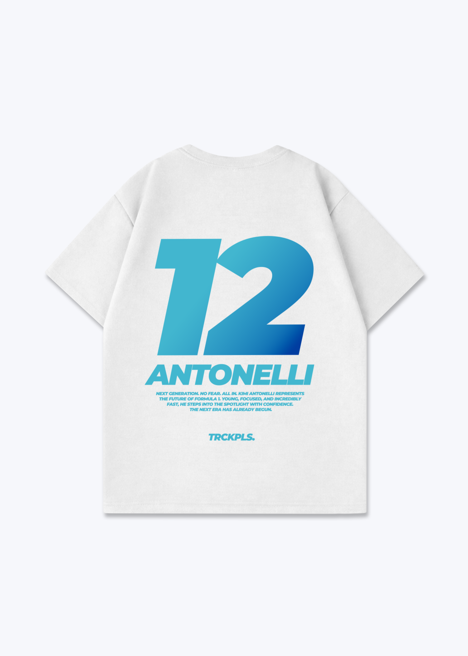 Antonelli Oversized Shirt - White Back (Designed)