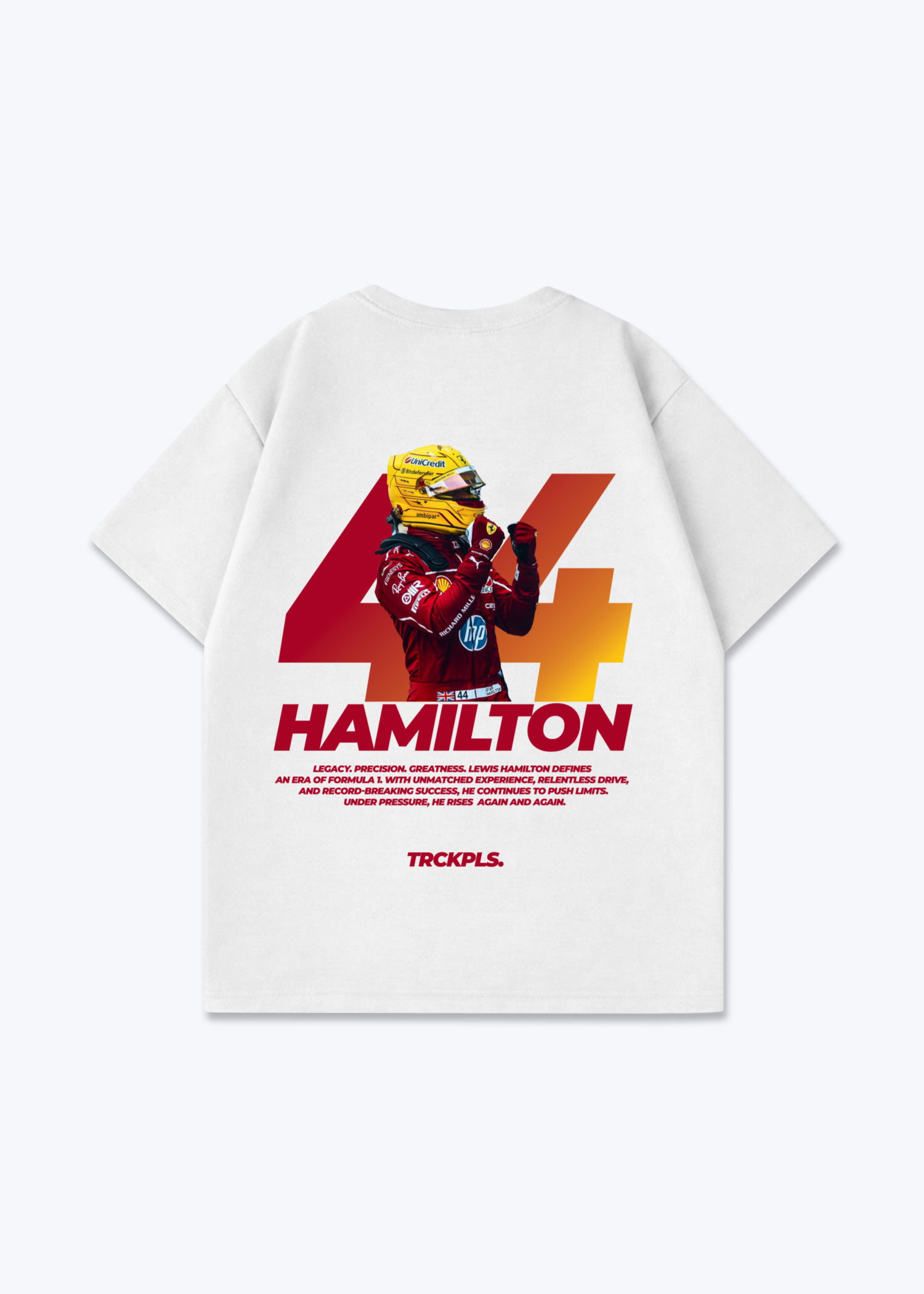 Hamilton Oversized Shirt - White Back (Designed)