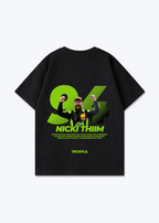 Nicki Thiim Oversized Shirt - Black Back (Designed)