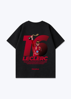 Leclerc Oversized Shirt - Black Back (Designed)