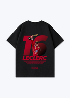 Leclerc Oversized Shirt - Black Back (Designed)