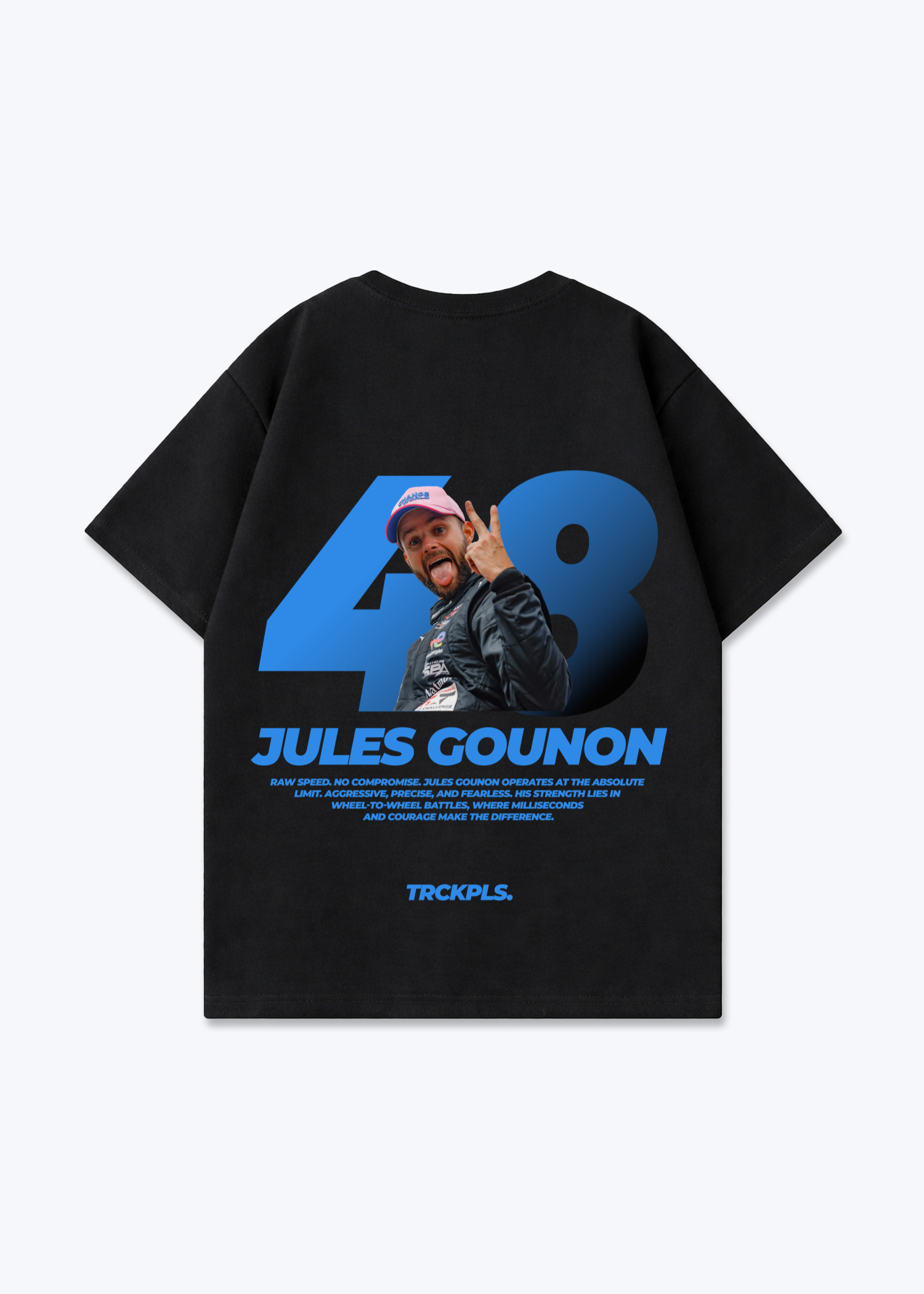 Gounon Oversized Shirt - Black Back (Designed)
