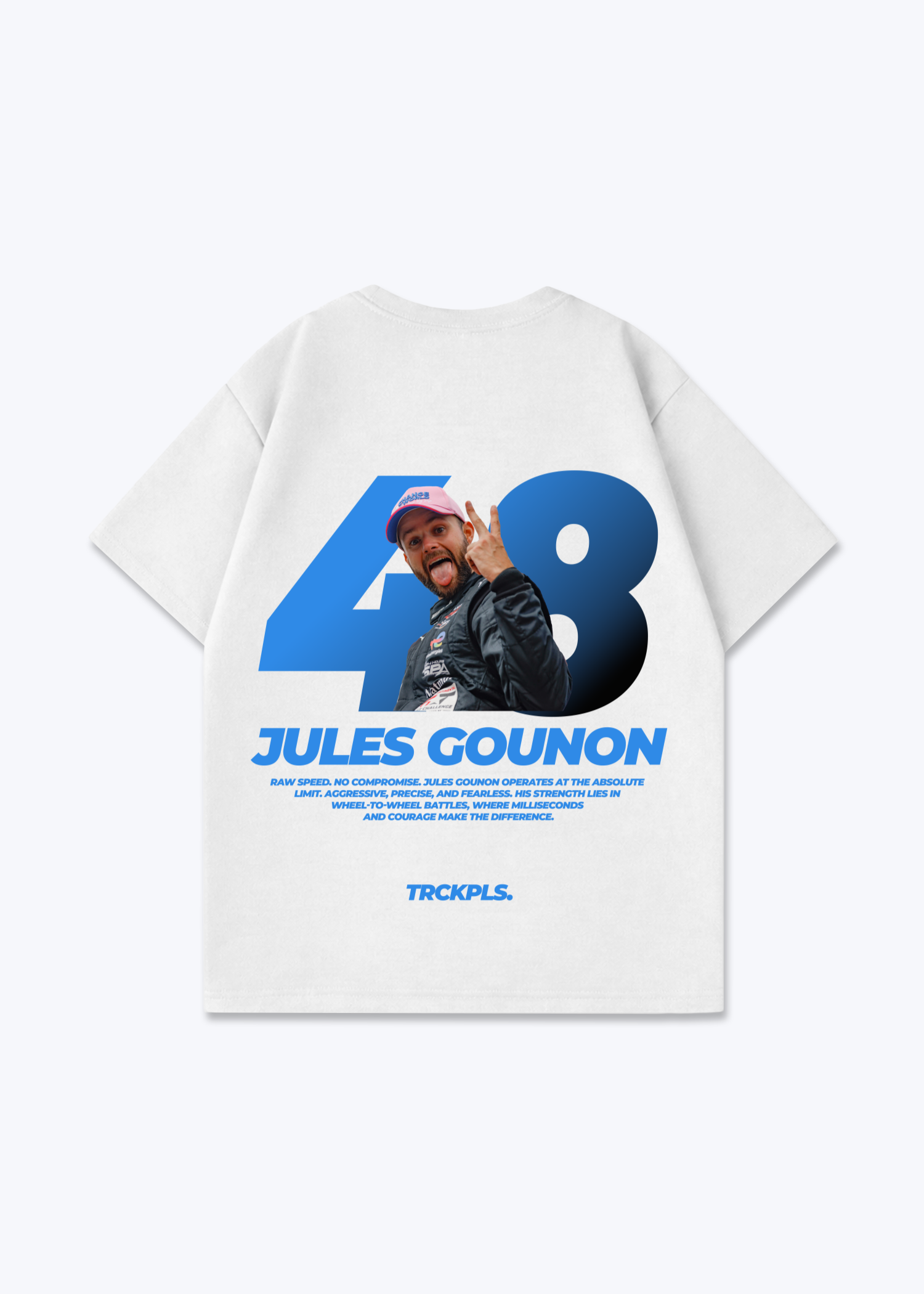 Gounon Oversized Shirt - White Back (Designed)
