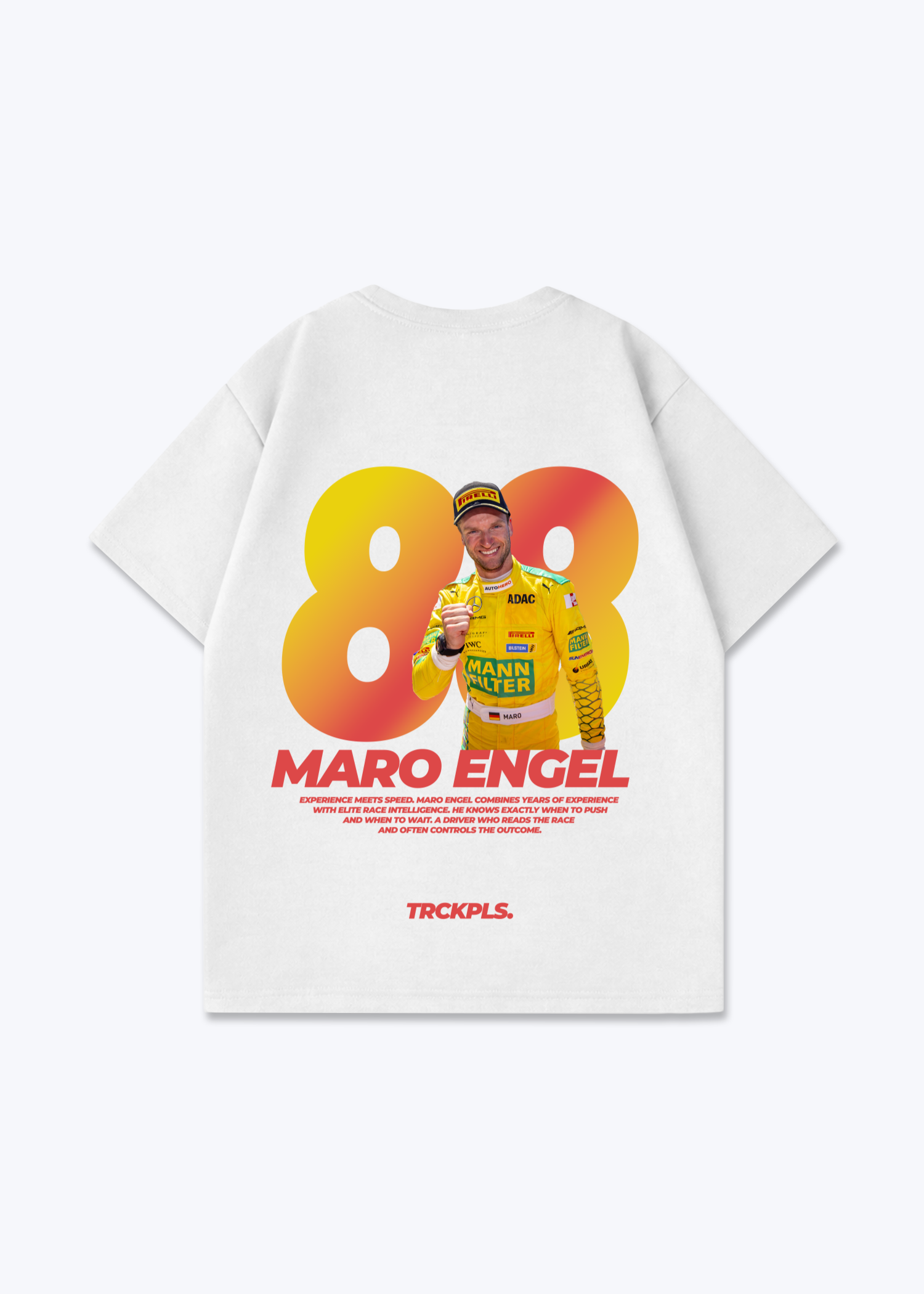 Mario Engel Oversized Shirt - White Back (Designed)