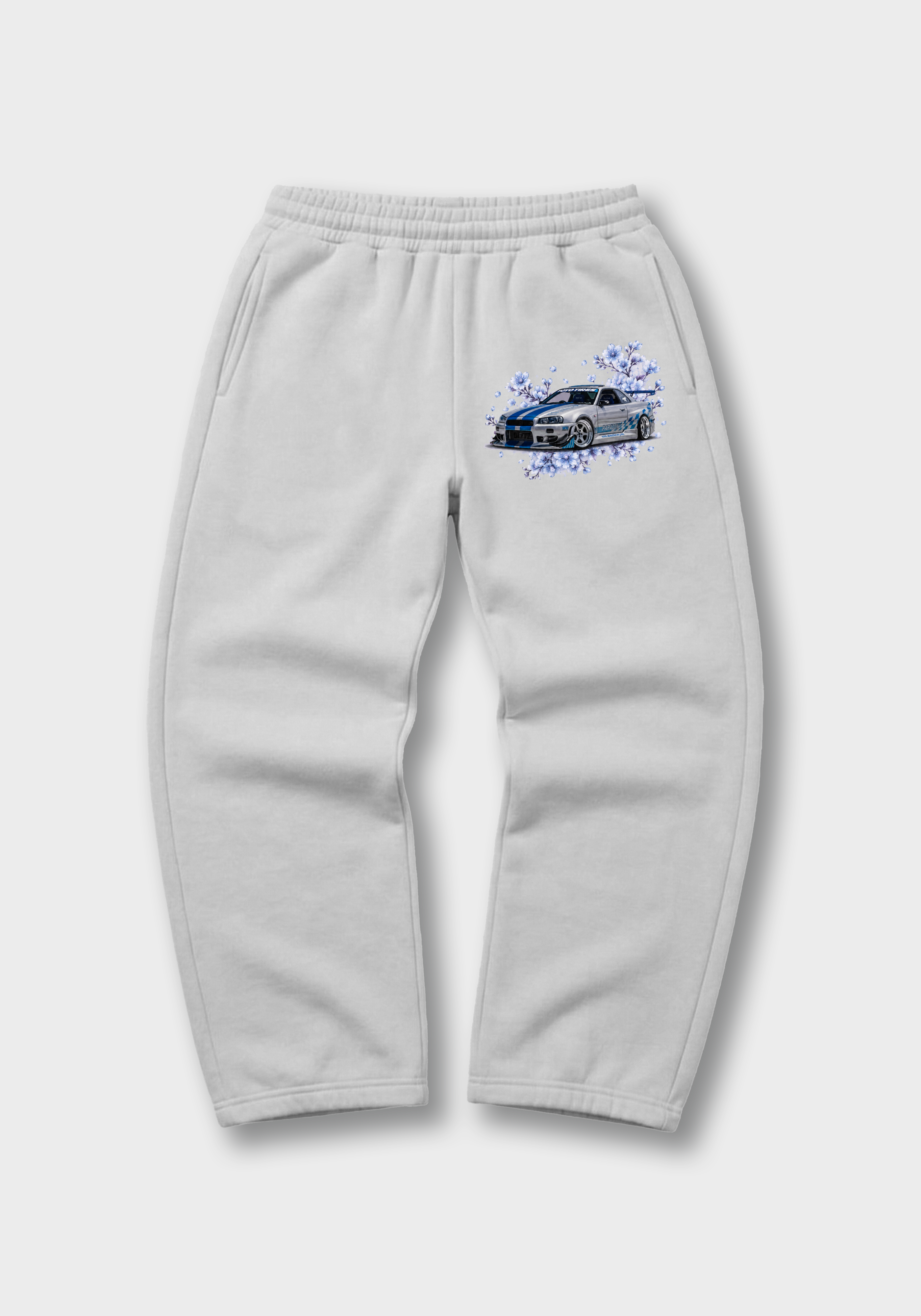 Openleg Jogger - White Front (Designed)