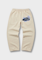 Openleg Jogger - Beige Front (Designed)